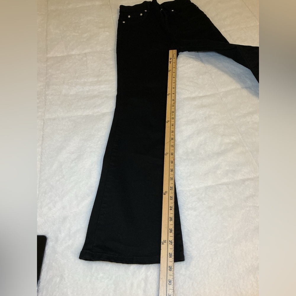 ASOS Black Flared Jeans - Picture 5 of 10